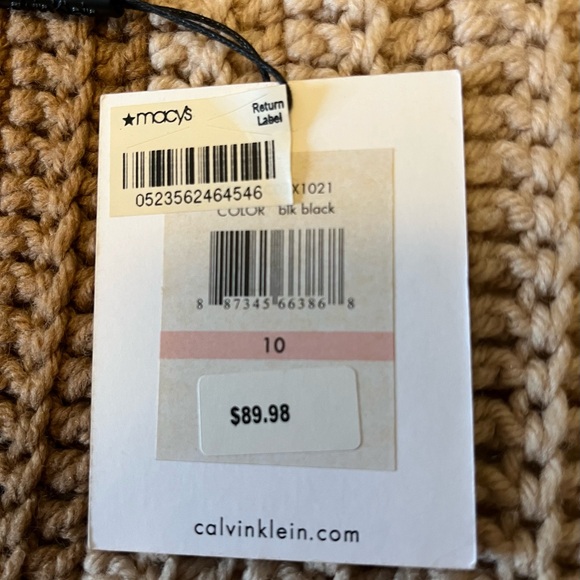 Calvin Klein Black Dress NWT - Picture 5 of 14